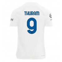 Camiseta Inter Milan Marcus Thuram #9 Segunda Equipación Replica 2023-24 mangas cortas
